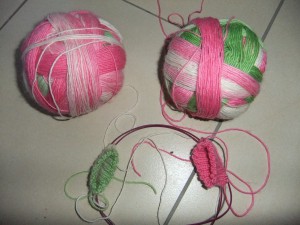 Socken mit Magic loop